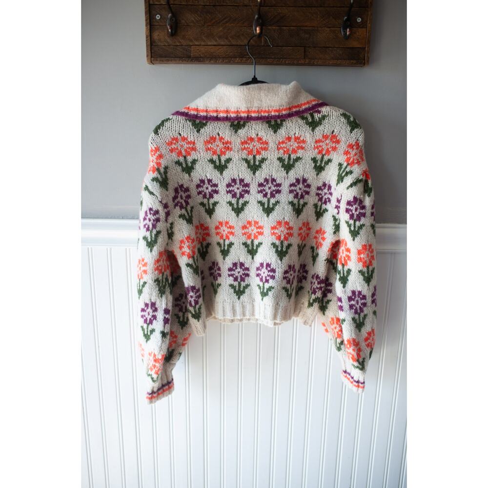 Free People Frills SoftSpun Sweater Medium - Picture 3 of 3